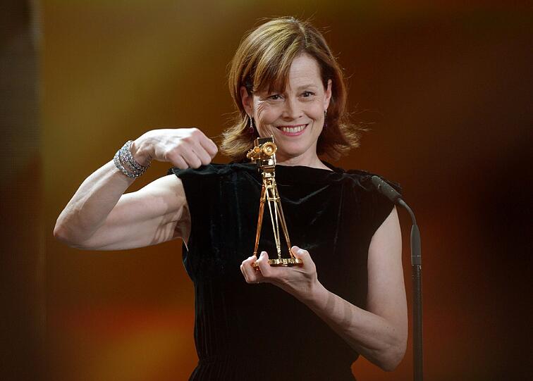 Sigourney Weaver bekam den Preis als "Beste Schauspielerin International".