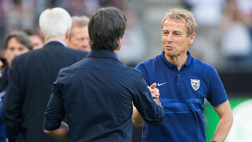 Joachim Löw und Jürgen Klinsmann verstehen sich bestens - auch wenn sie Konkurrenten sind. Joachim Löw und Jürgen Klinsmann verstehen sich bestens - auch wenn sie Konkurrenten sind.