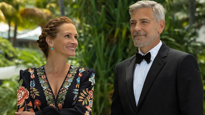 Julia Roberts und George Clooney spielen in "Ticket ins Paradies" ein Ex-Ehepaar, das sich nicht gerne über den Weg läuft.
