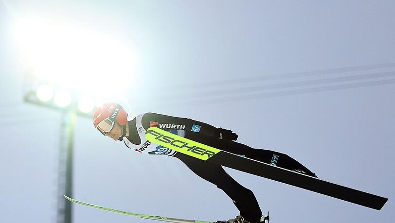 Katharina Althaus könnte sich auch bald einen Eintrag im Geschichtsbuch des Skispringens sichern.