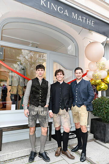 Leon G&ouml;tz, Moritz Di Matteo und Max Franzmann