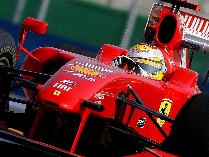 Luca Badoer fuhr in Valencia im Training nur hinterher.