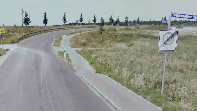 Der Radweg an der Eichenauer Straße soll ab der Wildenrotherstraße verbreitert werden. Der Radweg an der Eichenauer Straße soll ab der Wildenrotherstraße verbreitert werden.