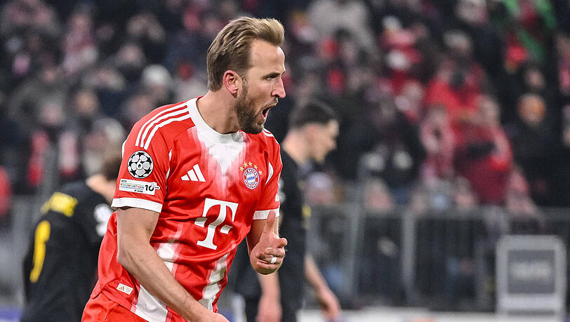 Zwei Tore gegen Saint-Gilloise und damit wieder zwei Schnitzel: Harry Kane.