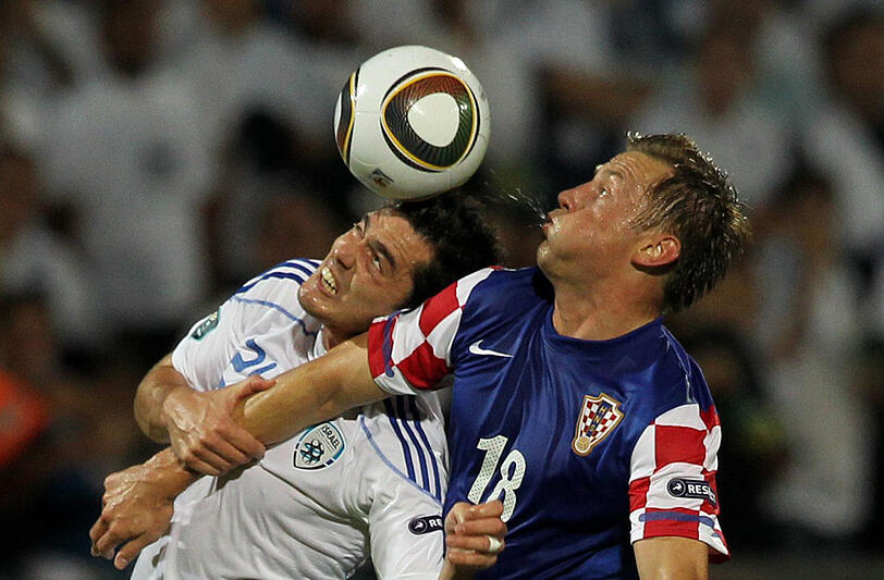 Nach den Bayern ist vor der EM: Der nach Wolfsburg abwandernde Stürmer Ivica Olic läuft in Polen und der Ukraine für Kroatien auf.