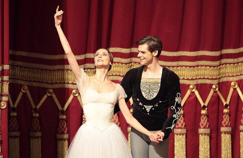 Svetlana Zakharova und Vladimir Shklyarov in "Giselle".