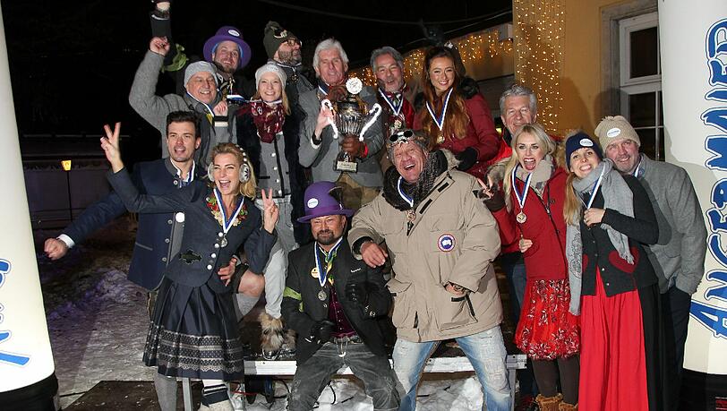 So feierten die Münchner Promis die Angermaier-Eisstock-WM 2017 So feierten die Münchner Promis die Angermaier-Eisstock-WM 2017