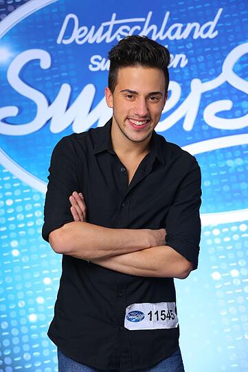 Maurizio Lettere (20) aus Neuss will der nächste Superstar werden.