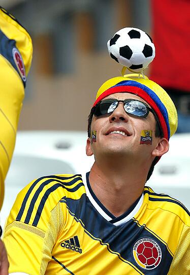 Die Fans der Fußball-WM 2014