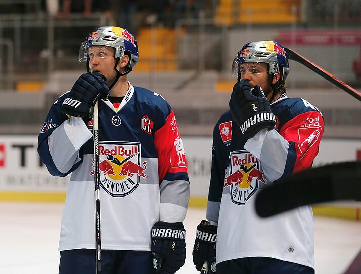 Champions-League-Frust beim EHC Red Bull München.