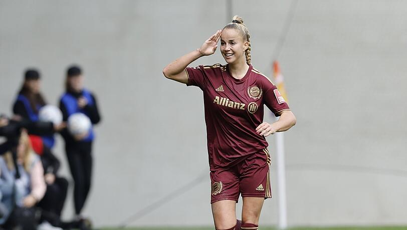 Sehr früh in der Saison schon in Topform: Giulia Gwinn.