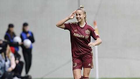 Sehr früh in der Saison schon in Topform: Giulia Gwinn.