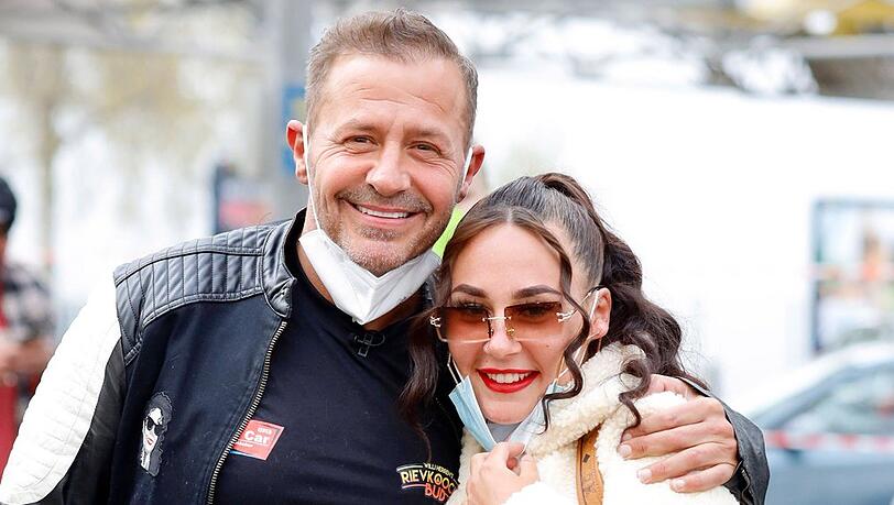 Willi Herren kurz vor seinem Tod im April 2021 mit Tochter Alessia.