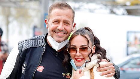 Willi Herren kurz vor seinem Tod im April 2021 mit Tochter Alessia.