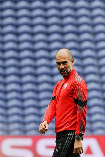 Die Bilder vom Abschlusstraining der Bayern!