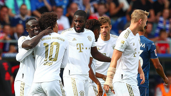 Die Bayern haben beim VfL Wolfsburg das nächste Schützenfest gefeiert.