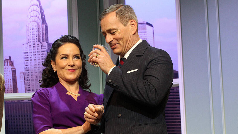 Freuen sich auf die Theater-Premiere: Marisa Burger und Jan Sosniok.