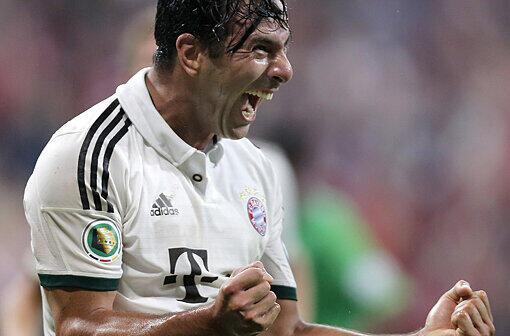 Stürmer beim FC Bayern München: Claudio Pizarro.
