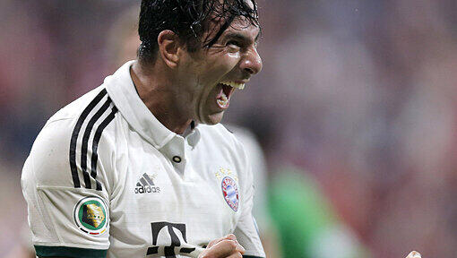 Stürmer beim FC Bayern München: Claudio Pizarro. Stürmer beim FC Bayern München: Claudio Pizarro.