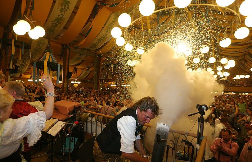 Das große Wiesn-Finale in der Bräurosl.