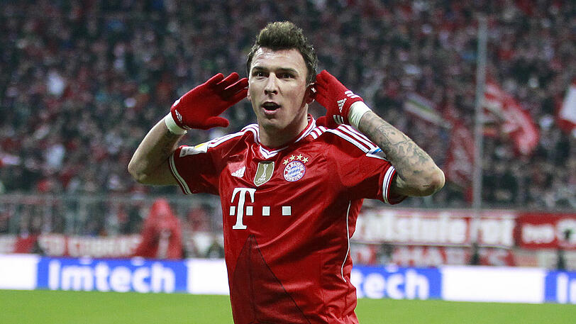 Mario Mandzukic: 2012/13 15 Tore, 2013/14 18 Tore.