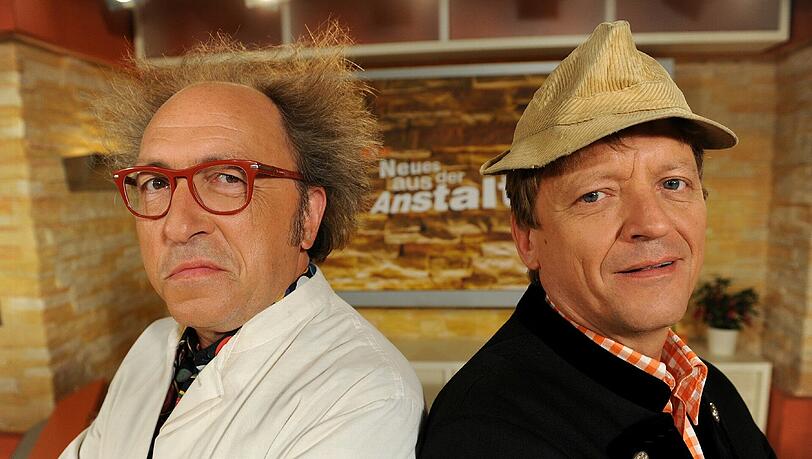 Urban Priol (li.) und Erwin Pelzig fliehen im Oktober aus der „Anstalt“. Urban Priol (li.) und Erwin Pelzig fliehen im Oktober aus der „Anstalt“.