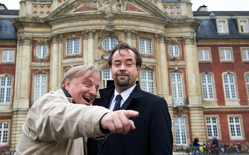 Unangefochten auf dem 1. Platz der Beliebtheits-Skala: Das Ermittlerduo aus Münster Frank Thiel
(Axel Prahl) und Professor Karl-Friedrich Börne (Jan Josef Liefers). Für 39% der Befragten ist das Duo die Nummer eins.