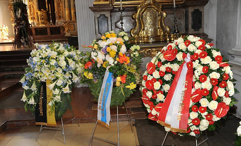 Das Requiem für Münchens ehemaligen OB Erich Kiesl: Die Bilder von der Trauerfeier