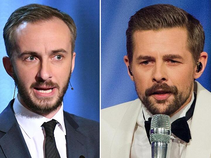 Jan Böhmermann (l.) und Klaas Heufer-Umlauf haben zu Spenden für die Seenotretter aufberufen.