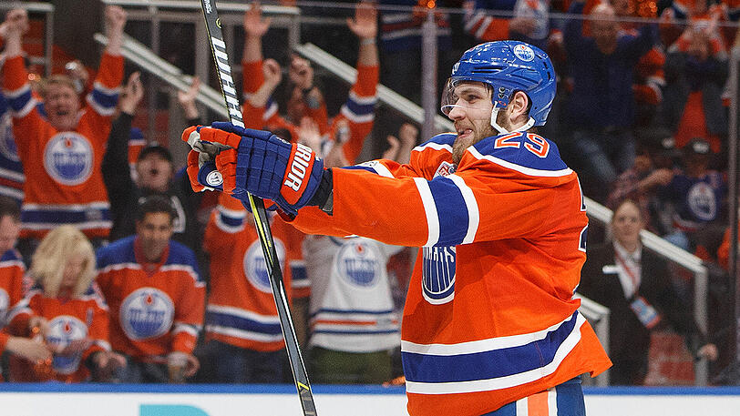 Leon Draisaitl lässt die Edmonton Oilers jubeln.