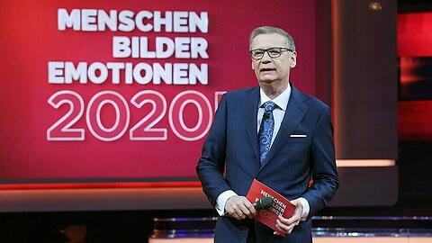 Günther Jauch präsentiert bei RTL den Jahresrückblick "2020! Menschen, Bilder, Emotionen".