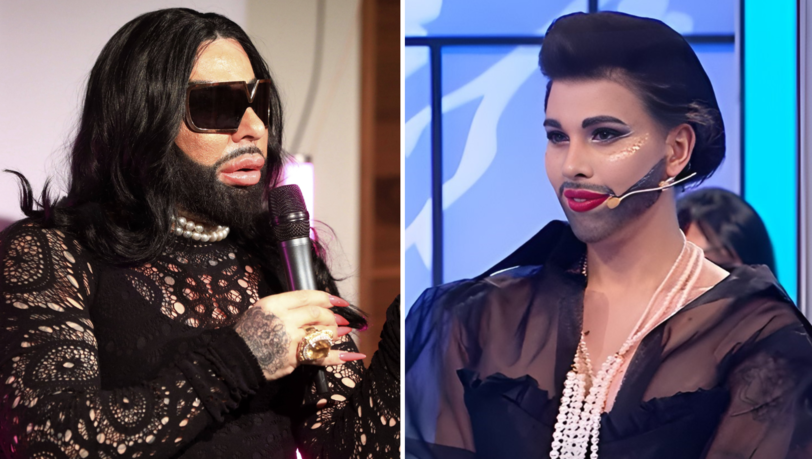 Harald Glööckler wird in der TV-Show "My Style Rocks" von Arielle Rippegather imitiert.