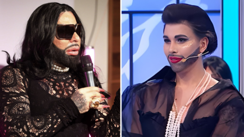 Harald Glööckler wird in der TV-Show "My Style Rocks" von Arielle Rippegather imitiert.