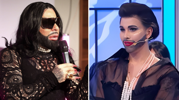Harald Glööckler wird in der TV-Show "My Style Rocks" von Arielle Rippegather imitiert.