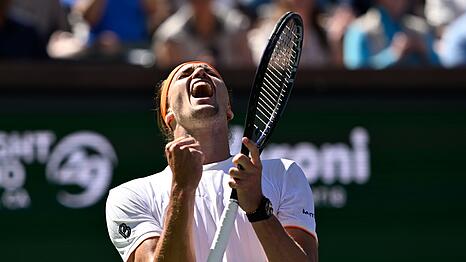 Steht im Viertelfinale von Indian Wells: Alexander Zverev. (Archiv-Foto)