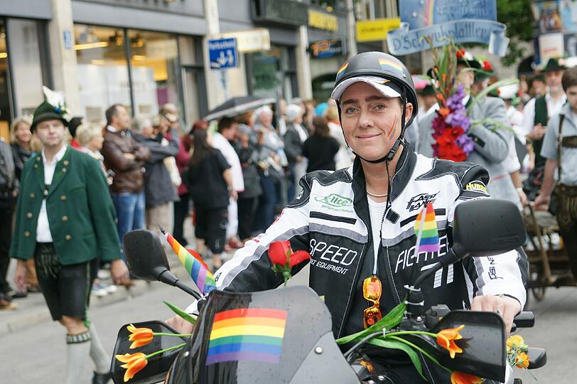 Sehen Sie hier die besten Bilder vom CSD in München.