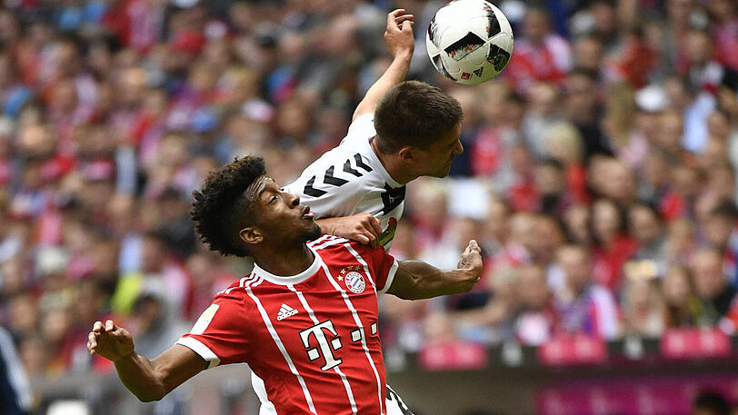 Kingsley Coman Note 3: Der Franzose hatte eine Kopfballchance gleich zu Beginn (3.), das ist ja eigentlich nicht seine Stärke. Eher das Sprinten, und das demonstrierte Coman dann auch in einigen Szenen. Seinen Flanken fehlte allerdings oft die Präzision.