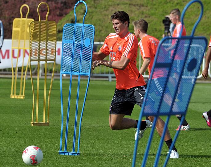 Die Bayern im Trainingslager in Doha, Tag 2.