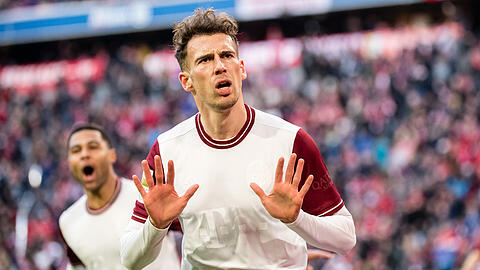 Leon Goretzka traf als Joker zum 2:0-Endstand gegen den FC Augsburg.