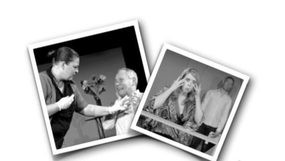 Beim Impro-Theater in der Einsteinstraße gibt's das Format "Sitcom" auf der Bühne. Beim Impro-Theater in der Einsteinstraße gibt's das Format "Sitcom" auf der Bühne.