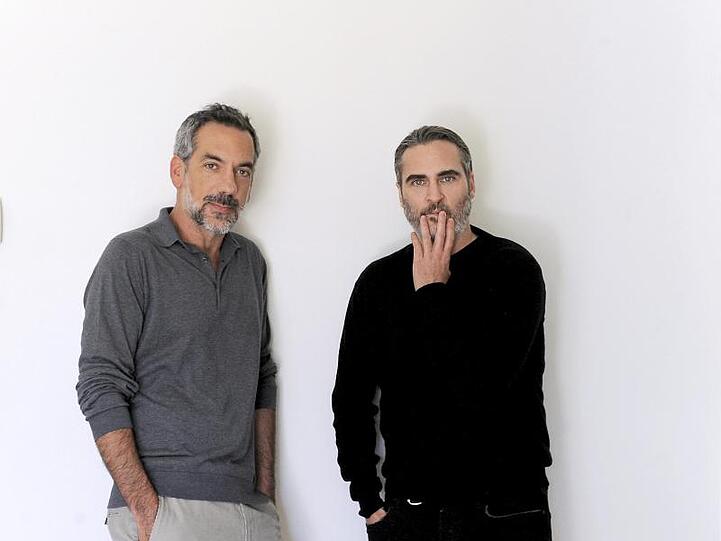 Der Regisseur und sein Hauptdarsteller: Todd Phillips und Joaquin Phoenix.