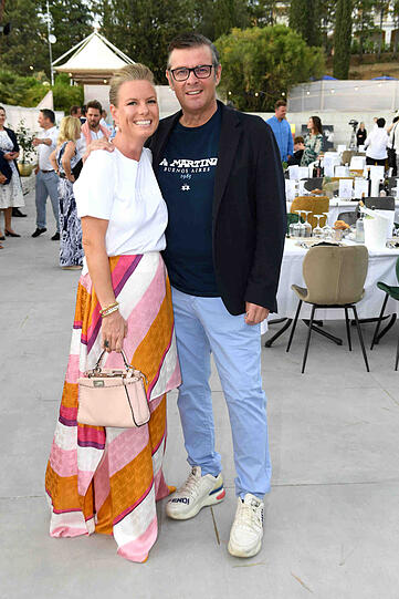 Christian K. Schaeffer mit Frau Sandra.