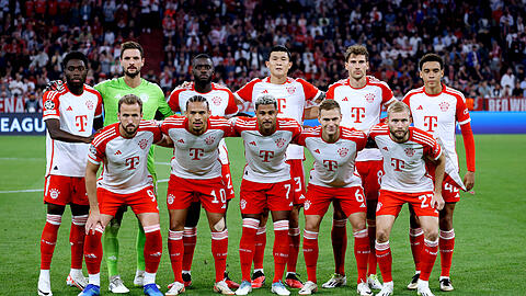 Mit diesem Team startete der FC Bayern am Mittwochabend in die neue Champions-League-Saison. Am Ende gab es einen 4:3-Erfolg gegen Manchester United.