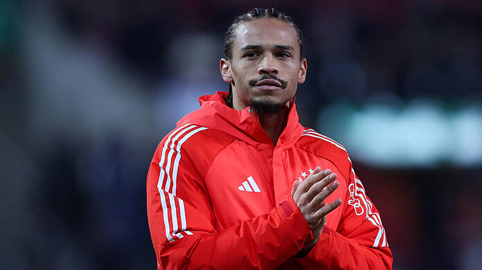 Scheint von einer Vertragsverlängerung nicht abgeneigt zu sein: Flügelstürmer Leroy Sané.