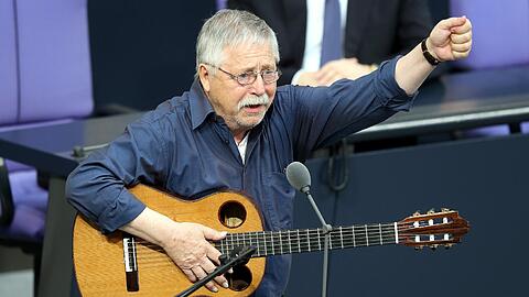 Provozierte die Abgeordneten der Linken im Bundestag: Wolf Biermann