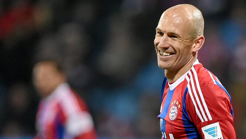 Arjen Robben feierte gegen Bochum seinen 31. Geburtstag. Arjen Robben feierte gegen Bochum seinen 31. Geburtstag.