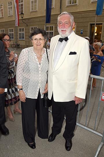 Ex-EU-Kommissar Franz Fischler und Gattin Heidi