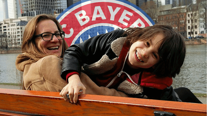 Auch der FC Bayern hilft jetzt bei der Suche nach einem Stammenzellspender für Kai (9) mit.