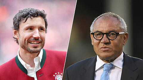 Ex-Coach Felix Magath kann sich Mark van Bommel gut als Trainer des FC Bayern vorstellen.