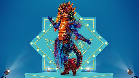 Das Seepferdchen tritt zur achten Staffel von "The Masked Singer" an.